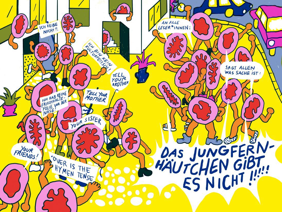 Vaginaler Schleimhaut-Talk gegen den Mythos „Jungfernhäutchen“